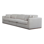 Rio Modular Sofa With Rubber Wood Base - 136.2W x41D x23.6H