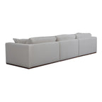 Rio Modular Sofa With Rubber Wood Base - 136.2W x41D x23.6H