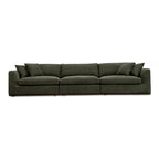 Rio Modular Sofa With Rubber Wood Base - 136.2W x41D x23.6H