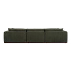 Rio Modular Sofa With Rubber Wood Base - 136.2W x41D x23.6H