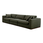 Rio Modular Sofa With Rubber Wood Base - 136.2W x41D x23.6H