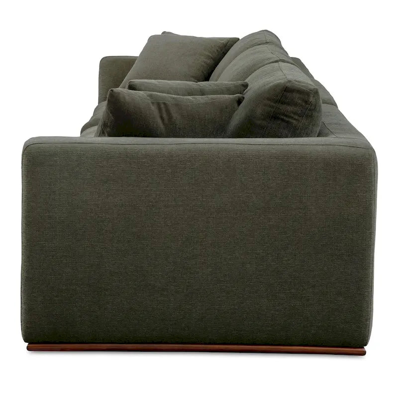 Rio Modular Sofa With Rubber Wood Base - 136.2W x41D x23.6H