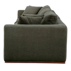 Rio Modular Sofa With Rubber Wood Base - 136.2W x41D x23.6H