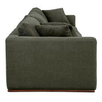 Rio Modular Sofa With Rubber Wood Base - 136.2W x41D x23.6H