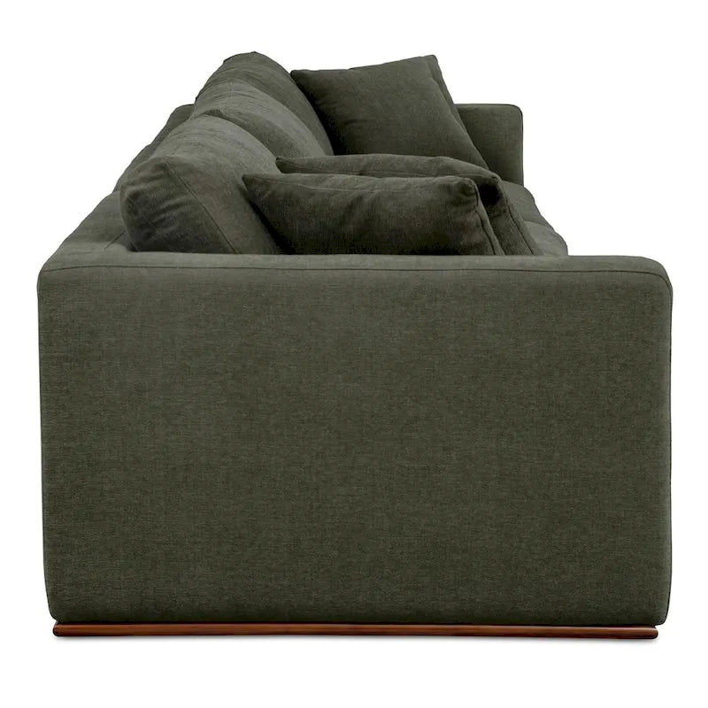 Rio Modular Sofa With Rubber Wood Base - 136.2W x41D x23.6H