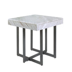 Contemporary Steel 2-Piece Storage Coffee Table