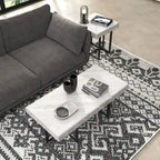 Contemporary Steel 2-Piece Storage Coffee Table
