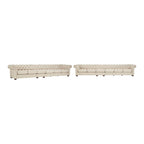 4-Seat Modular Chesterfield Sofa