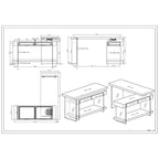 Motion Home Office Desk