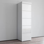 3EX Glass Front Wardrobe Armoire
