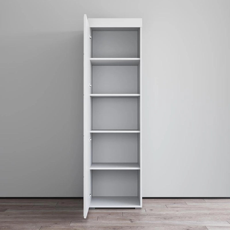 3EX Glass Front Wardrobe Armoire