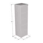 3EX Glass Front Wardrobe Armoire