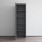 3EX Glass Front Wardrobe Armoire