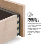 Contemporary Grey 2-Piece Panel Bed and Chest with LED