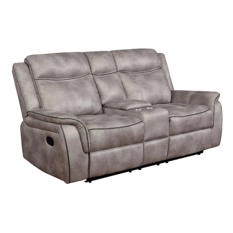 3-Piece Tufted Reclining Living Room Package