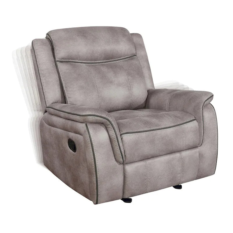 3-Piece Tufted Reclining Living Room Package