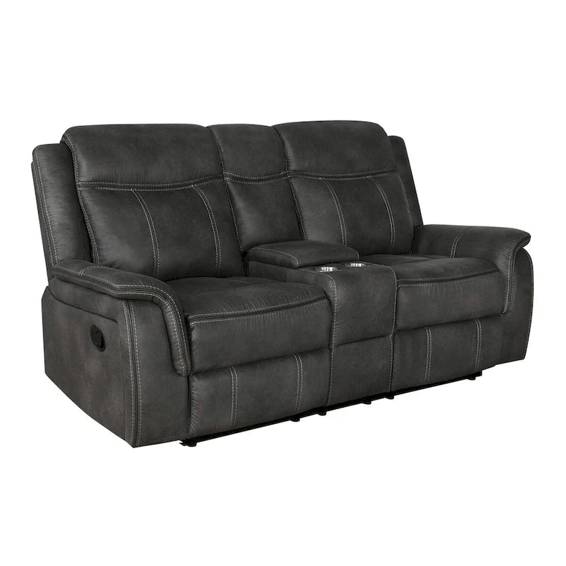 3-Piece Tufted Reclining Living Room Package