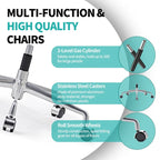 Office Chair PU Leather Adjustable ErgoChair with Thickened Cushion