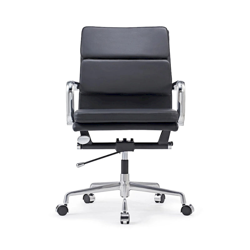 Office Chair PU Leather Adjustable ErgoChair with Thickened Cushion