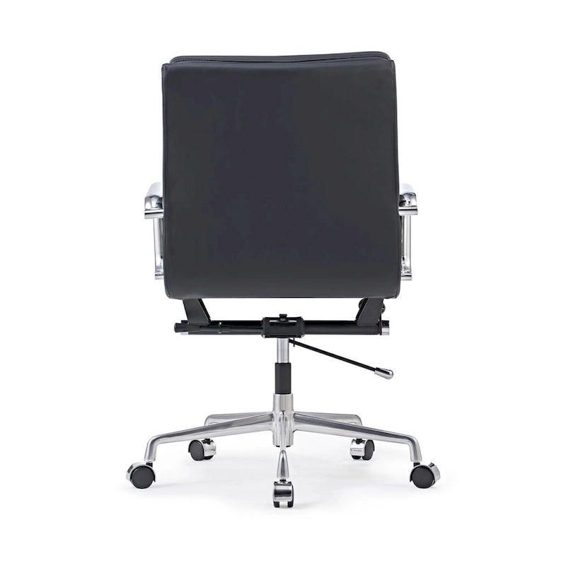 Office Chair PU Leather Adjustable ErgoChair with Thickened Cushion
