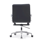 Office Chair PU Leather Adjustable ErgoChair with Thickened Cushion