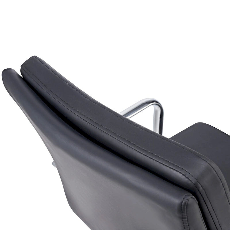 Office Chair PU Leather Adjustable ErgoChair with Thickened Cushion
