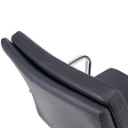 Office Chair PU Leather Adjustable ErgoChair with Thickened Cushion