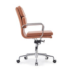 Office Chair PU Leather Adjustable ErgoChair with Thickened Cushion