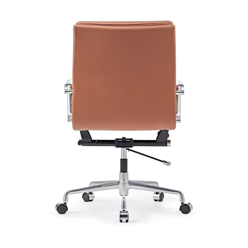 Office Chair PU Leather Adjustable ErgoChair with Thickened Cushion