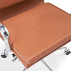 Office Chair PU Leather Adjustable ErgoChair with Thickened Cushion