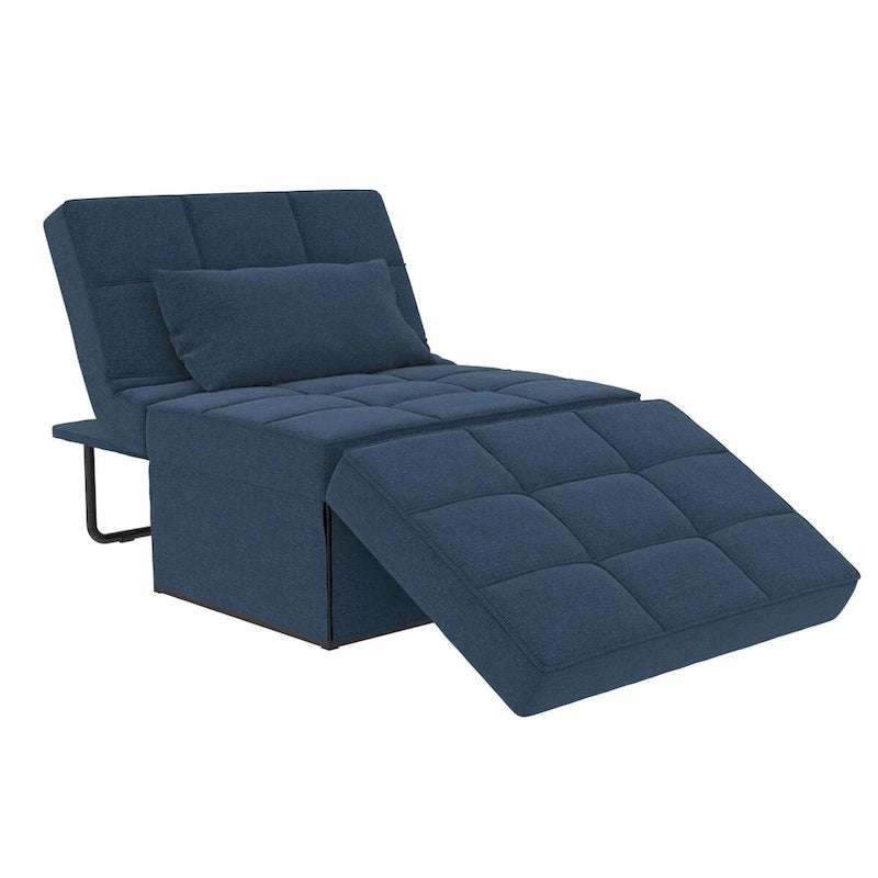Convertible Lounger Ottoman Sofa Chair with 4-in-1 Design