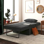 Convertible Lounger Ottoman Sofa Chair with 4-in-1 Design