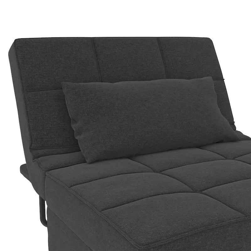 Convertible Lounger Ottoman Sofa Chair with 4-in-1 Design