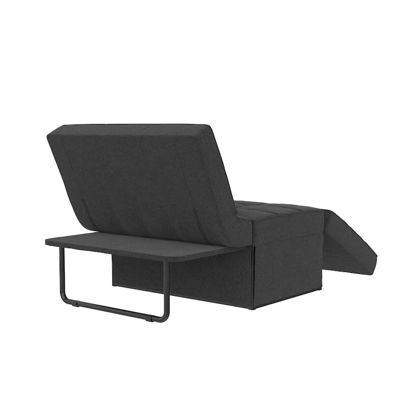 Convertible Lounger Ottoman Sofa Chair with 4-in-1 Design