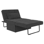 Convertible Lounger Ottoman Sofa Chair with 4-in-1 Design