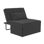 Convertible Lounger Ottoman Sofa Chair with 4-in-1 Design