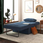 Convertible Lounger Ottoman Sofa Chair with 4-in-1 Design