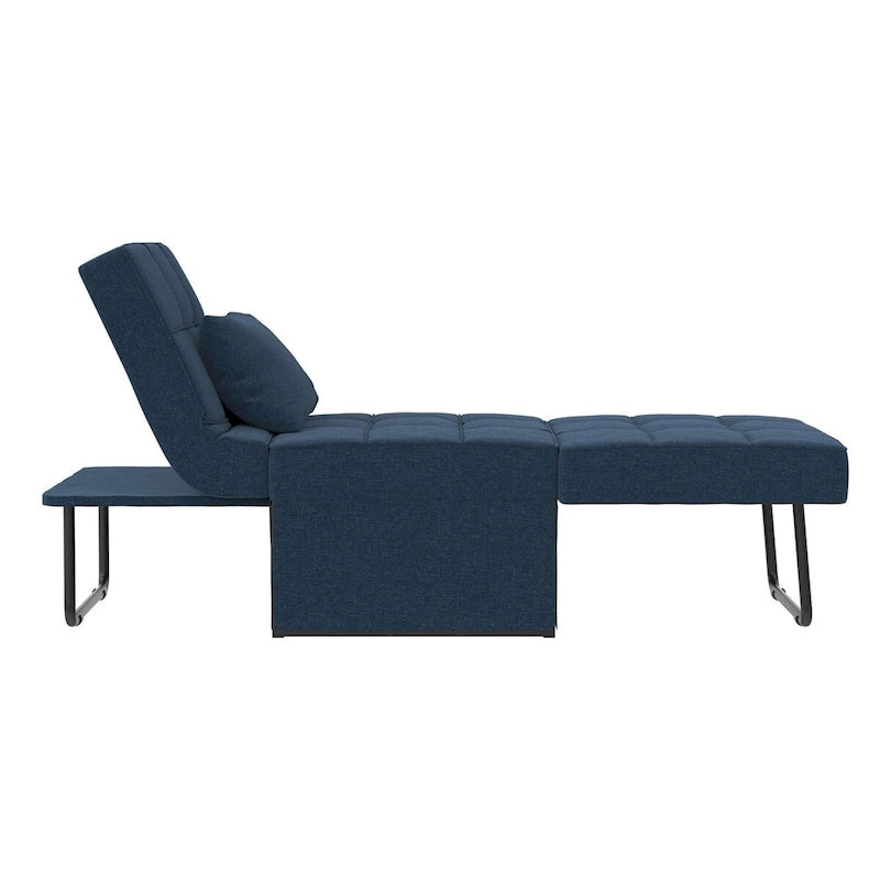 Convertible Lounger Ottoman Sofa Chair with 4-in-1 Design