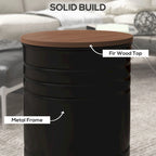 Nesting Storage Ottomans (2-Pack) with Lids, Hidden Space