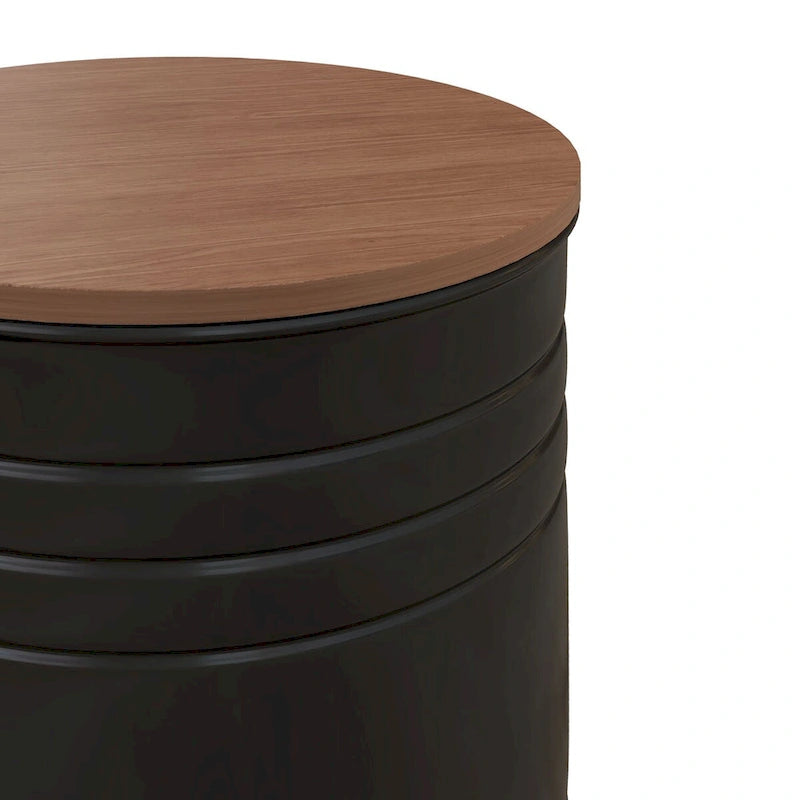 Nesting Storage Ottomans (2-Pack) with Lids, Hidden Space