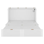 Full Size Murphy Bed Wall Bed with Drawer and Sockets & USB Ports